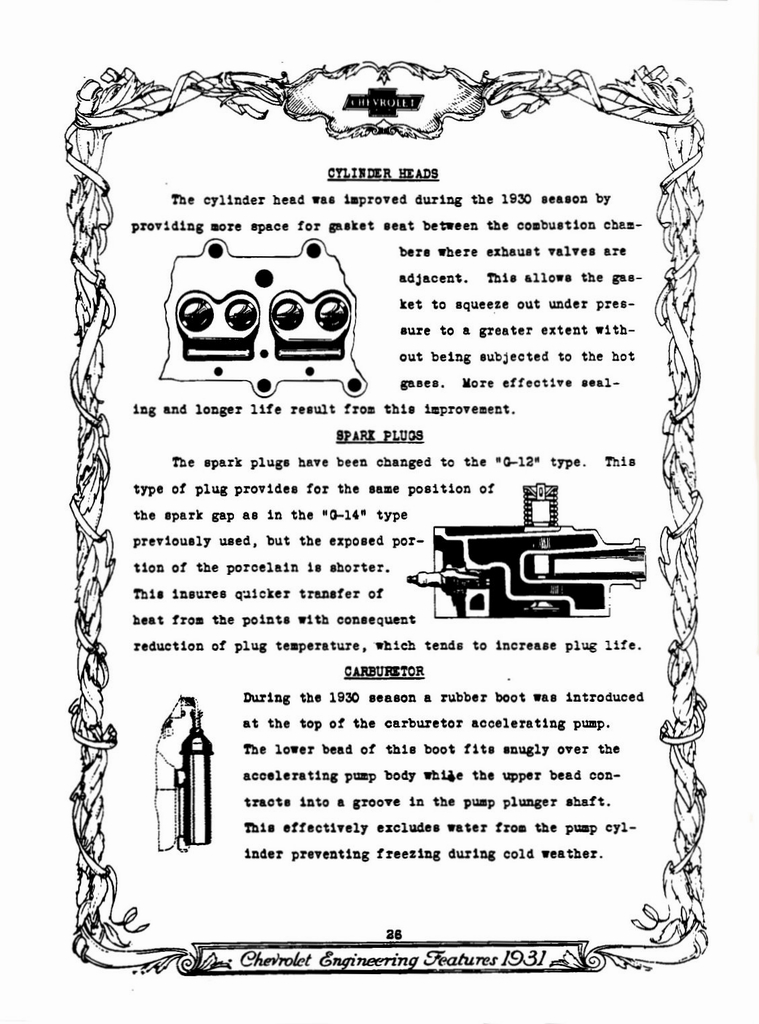 1931 Chevrolet Engineering Features Page 52